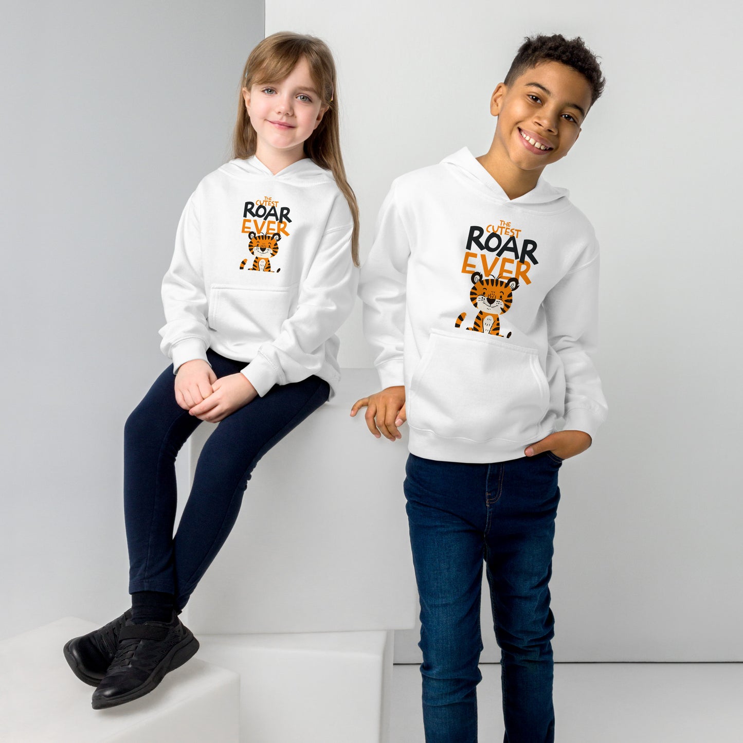 The Cutest Roar Kids fleece hoodie