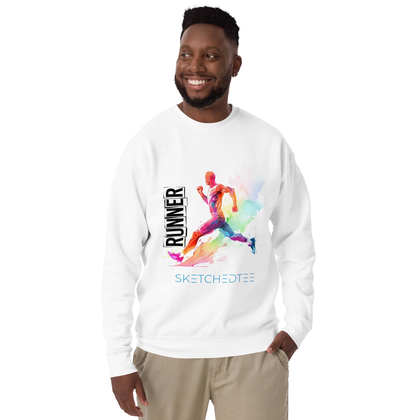 I am Runner Unisex Premium Sweatshirt