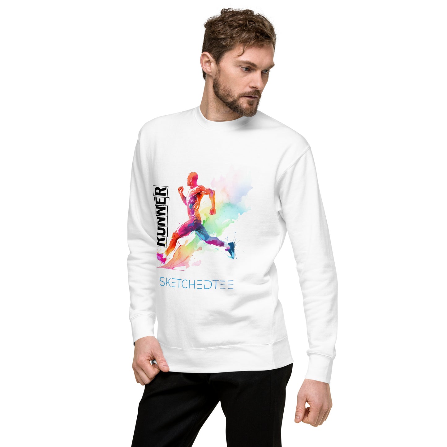 I am Runner Unisex Premium Sweatshirt