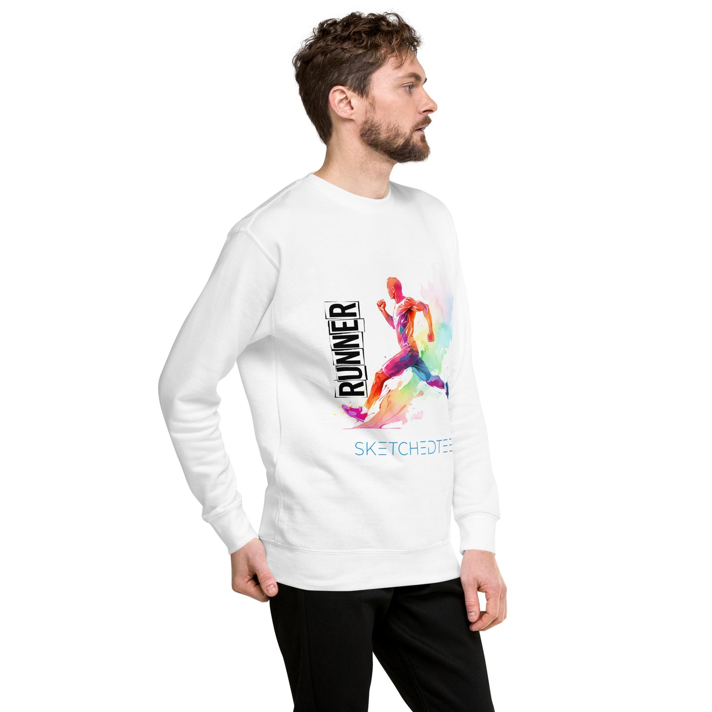 I am Runner Unisex Premium Sweatshirt